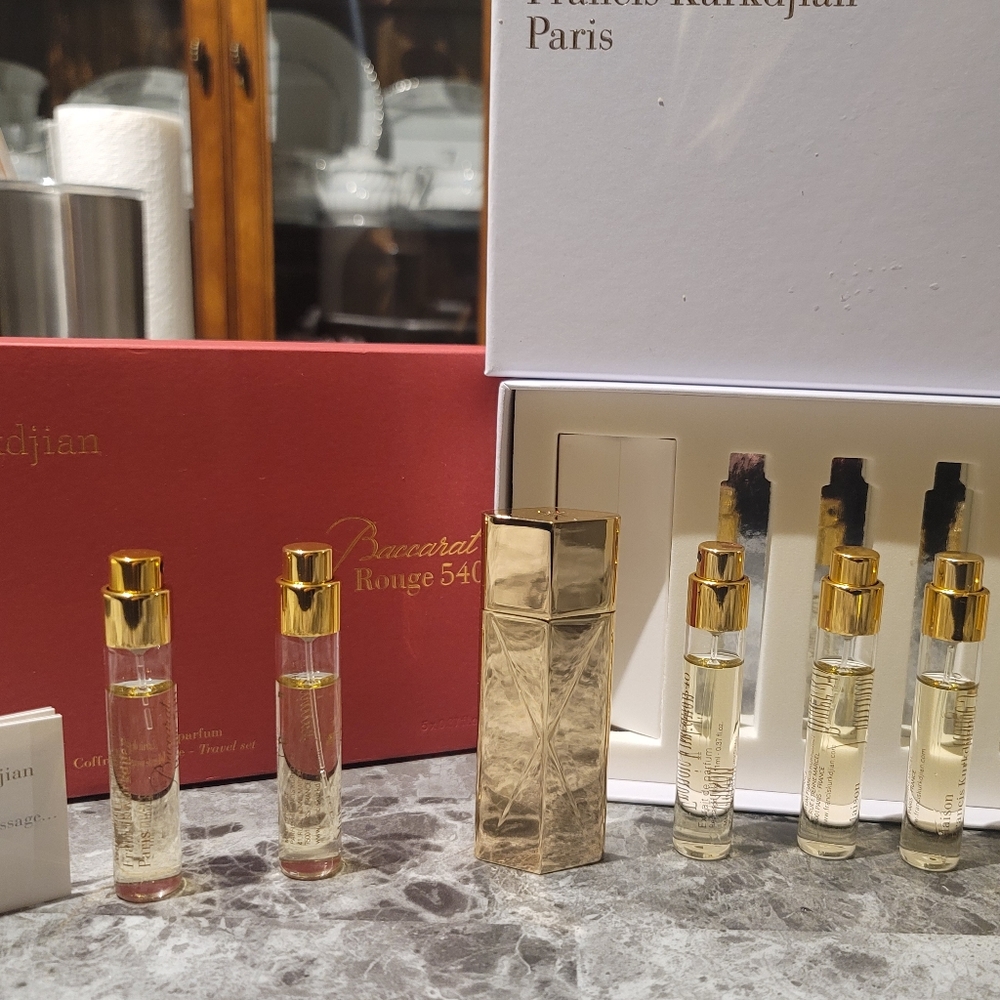 Baccarat rouge extrait travel set